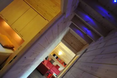 Village de Vacances Oignies 4, Chalet moderne en bois avec poêle à bois, en forêt - Photo 7