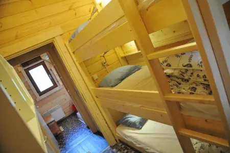 Village de Vacances Oignies 4, Chalet moderne en bois avec poêle à bois, en forêt - Photo 12