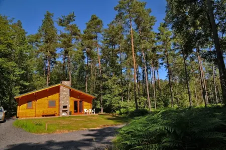 Village de Vacances Oignies 4, Chalet moderne en bois avec poêle à bois, en forêt - Photo 20