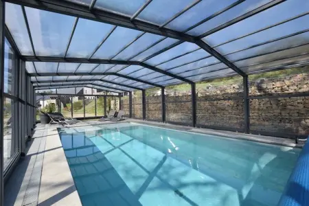 Le Lodge à 8 Brins, Villa luxueuse avec sauna et jacuzzi à Nadrin en Belgique - Photo 1