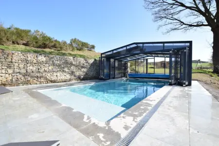 Le Lodge à 8 Brins, Villa luxueuse avec sauna et jacuzzi à Nadrin en Belgique - Photo 8