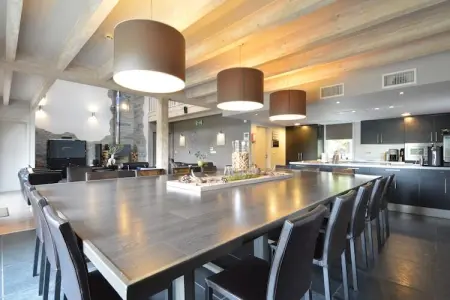 Le Lodge à 8 Brins, Villa luxueuse avec sauna et jacuzzi à Nadrin en Belgique - Photo 12