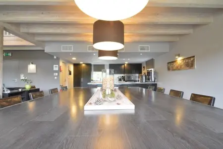 Le Lodge à 8 Brins, Villa luxueuse avec sauna et jacuzzi à Nadrin en Belgique - Photo 13