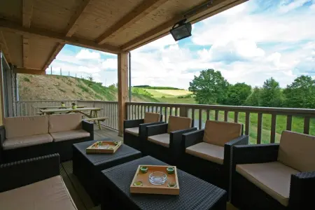 Le Lodge à 8 Brins, Villa luxueuse avec sauna et jacuzzi à Nadrin en Belgique - Photo 27