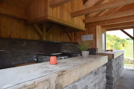 Le Lodge à 8 Brins, Villa luxueuse avec sauna et jacuzzi à Nadrin en Belgique - Photo 30