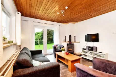 Chez Beau, Maison de vacances sereine à Gouvy au Luxembourg avec sauna - Photo 8