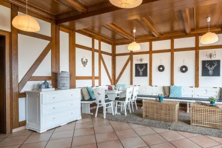 Relais Campagnard, Maison de vacances spacieuse à Gouvy avec jardin - Photo 6