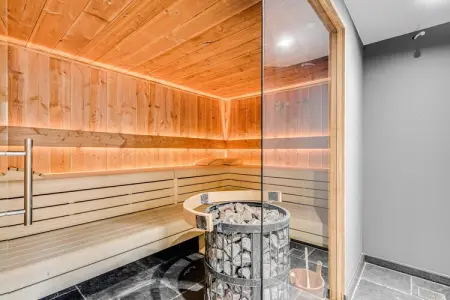 Domaine des Officiers, Charmante maison de vacances avec sauna à Vielsalm - Photo 4