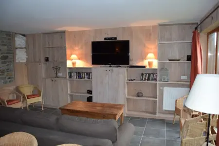 Les Vateaux, Maison de vacances Heritage à Sart avec sauna et jacuzzi - Photo 13