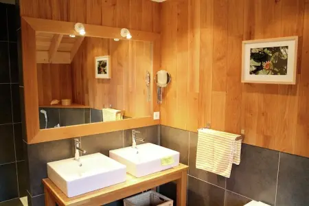 Les Vateaux, Maison de vacances Heritage à Sart avec sauna et jacuzzi - Photo 23