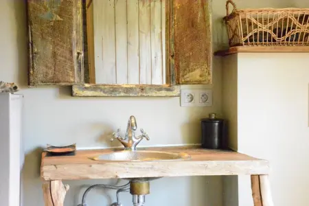 La Brocanteuse, Chalet confortable avec sauna à Jehonville - Photo 14