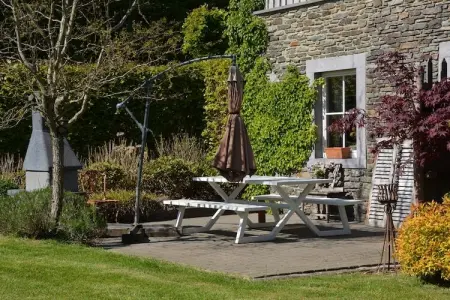 La Brocanteuse, Chalet confortable avec sauna à Jehonville - Photo 16