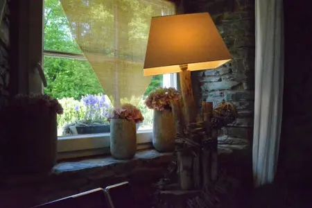 La Brocanteuse, Chalet confortable avec sauna à Jehonville - Photo 30