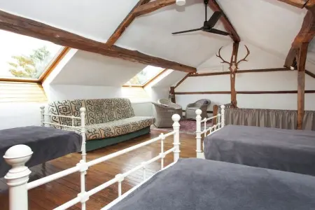 La Cîtaudine, Maison de vacances spacieuse à Humain avec jardin - Photo 13