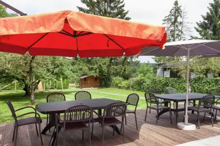 La Cîtaudine, Maison de vacances spacieuse à Humain avec jardin - Photo 24