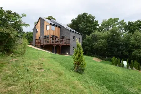 Le Charme de la Forêt, Maison de vacances moderne à Daverdisse avec jardin - Photo 26
