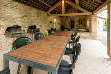 Gentilhommière du Broux, Splendide maison de vacances avec jacuzzi à Wéris - Photo 9