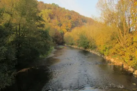 De Kleine Beer, Beau chalet en bois près de Durbuy avec balcon privé - Photo 25
