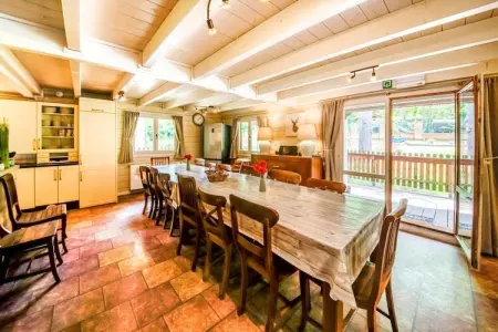 La Coccinelle, Chalet magnifique spacieux avec sauna terrasses ouvertes et couvertes et jardin - Photo 15