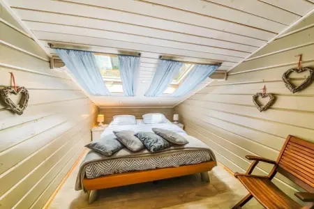 La Coccinelle, Chalet magnifique spacieux avec sauna terrasses ouvertes et couvertes et jardin - Photo 22