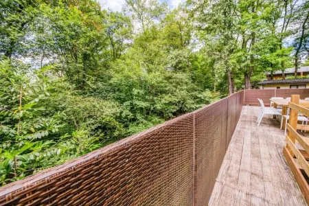 La Coccinelle, Chalet magnifique spacieux avec sauna terrasses ouvertes et couvertes et jardin - Photo 33