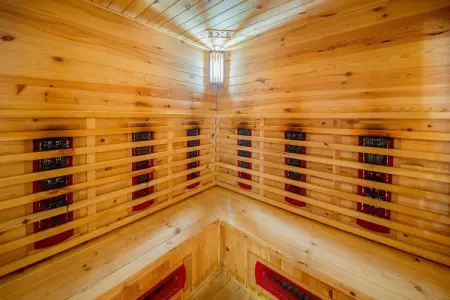 La Coccinelle, Chalet magnifique spacieux avec sauna terrasses ouvertes et couvertes et jardin - Photo 38