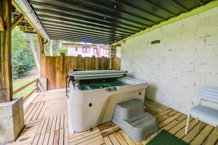 La Coccinelle, Chalet magnifique spacieux avec sauna terrasses ouvertes et couvertes et jardin - Photo 39