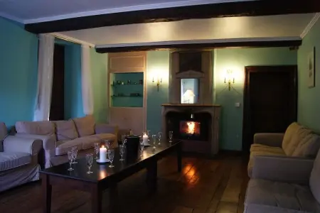 La Madeleine, Maison de vacances du XVIIIe siècle avec sauna, piscine intérieure, billard, BBQ et plaine de jeux. - Photo 8