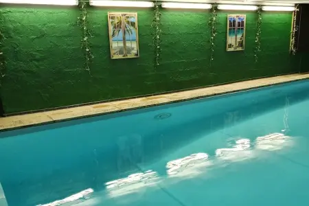 La Madeleine, Maison de vacances du XVIIIe siècle avec sauna, piscine intérieure, billard, BBQ et plaine de jeux. - Photo 26