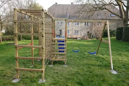 La Madeleine, Maison de vacances du XVIIIe siècle avec sauna, piscine intérieure, billard, BBQ et plaine de jeux. - Photo 30