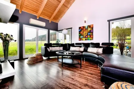 Villa Otium, Villa tranquille à Manhay avec jacuzzi - Photo 10