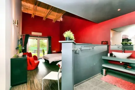 Villa Otium, Villa tranquille à Manhay avec jacuzzi - Photo 27