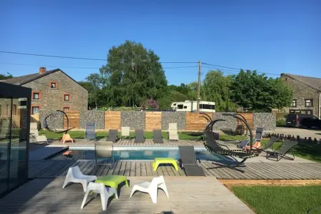La Maison d Hives, Maison de vacances La Roche-en-Ardenne avec piscine - Photo 7