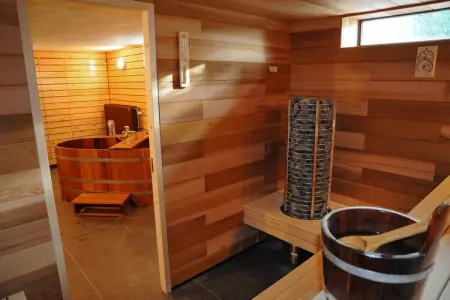 Baron, Maison de vacances moderne avec sauna à Beffe - Photo 12