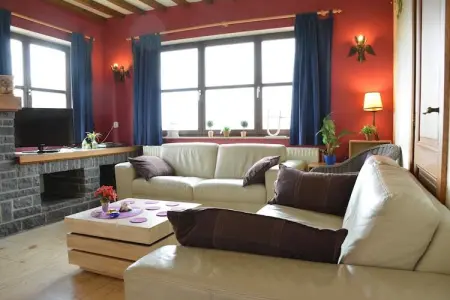 Le Bontemps, Agréable villa à Érezée avec sauna - Photo 12