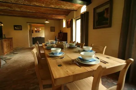 Stalvleugel, Maison de vacances rurale avec sauna et piscine à Beernem - Photo 3