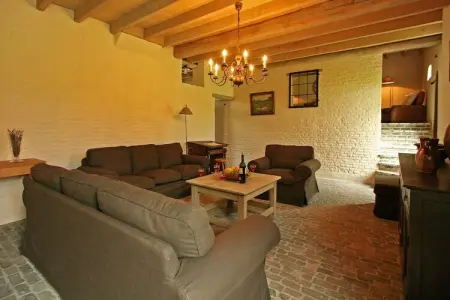 Stalvleugel, Maison de vacances rurale avec sauna et piscine à Beernem - Photo 7