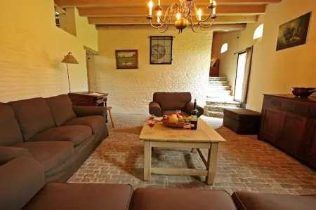 Stalvleugel, Maison de vacances rurale avec sauna et piscine à Beernem - Photo 14