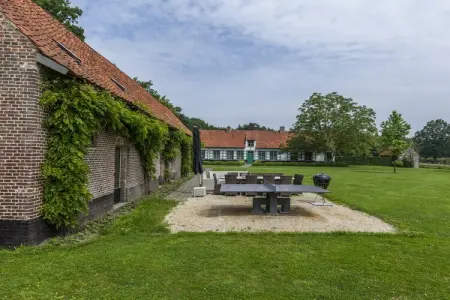 Stalvleugel, Maison de vacances rurale avec sauna et piscine à Beernem - Photo 15