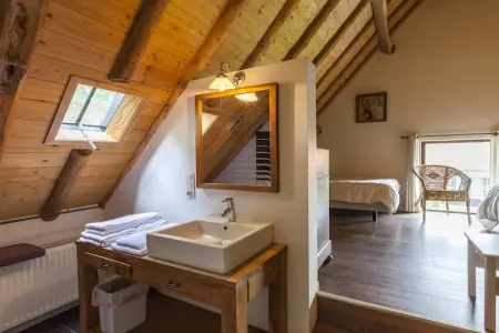 Stalvleugel, Maison de vacances rurale avec sauna et piscine à Beernem - Photo 26