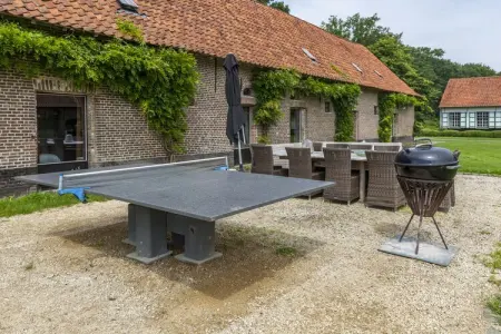 Stalvleugel, Maison de vacances rurale avec sauna et piscine à Beernem - Photo 31