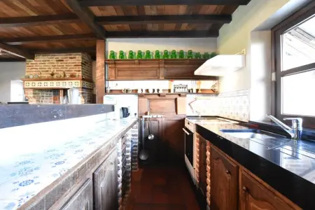 Den Keibilk, Chalet vintage avec jardin privé proche forêt à Westouter - Photo 12