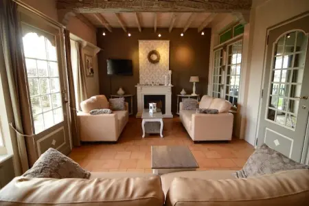 't Granzeke, Charmante maison de vacances proche de la forêt à Zele - Photo 9