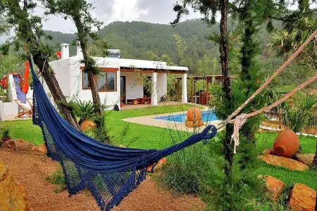 Can Sans, Belle villa à Cala de Sant Vicent, Ibiza, avec piscine - Photo 4