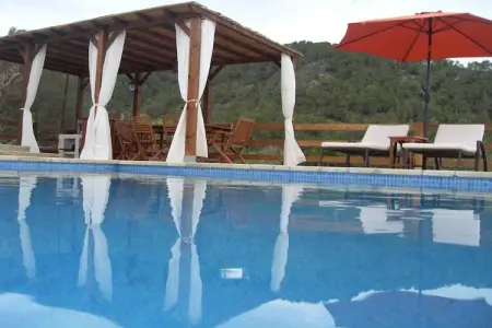 Can Sans, Belle villa à Cala de Sant Vicent, Ibiza, avec piscine - Photo 6