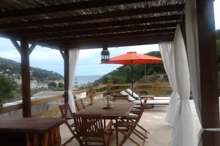 Can Sans, Belle villa à Cala de Sant Vicent, Ibiza, avec piscine - Photo 23