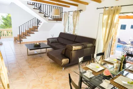 Los Geranios, Villa moderne avec piscine privée à Cala Romantica - Photo 12