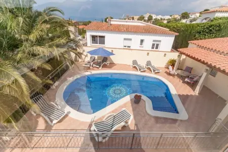 Casa de Castilla 2, Villa confortable à Roses avec piscine privée - Photo 6