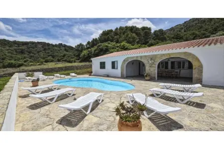 India Enzell, Luxueuse demeure à Es Mercadal avec piscine privée - Photo 3