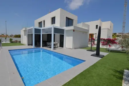 Villa Levante, Villa moderne à San Fulgencio Valencia avec piscine privée - Photo 12